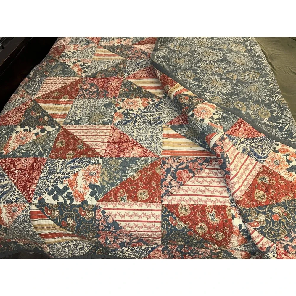 Pottery Barn Patchwork Quilt King